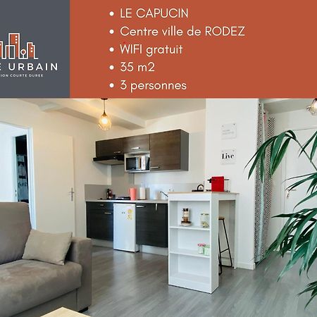 Ferienwohnung Le Capucin Rodez Exterior foto
